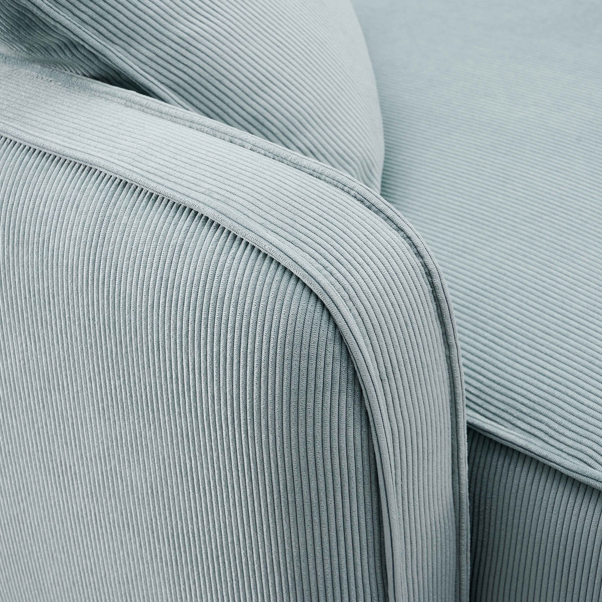 Travie 78" Modular Loveseat - Sea Blue - Image 5