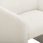 Crawley Performance Linen Chenille Dining Chair - Cotton White - Image 6