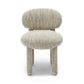 Manu Performance Fabric Side Chair - Beige - Image 3