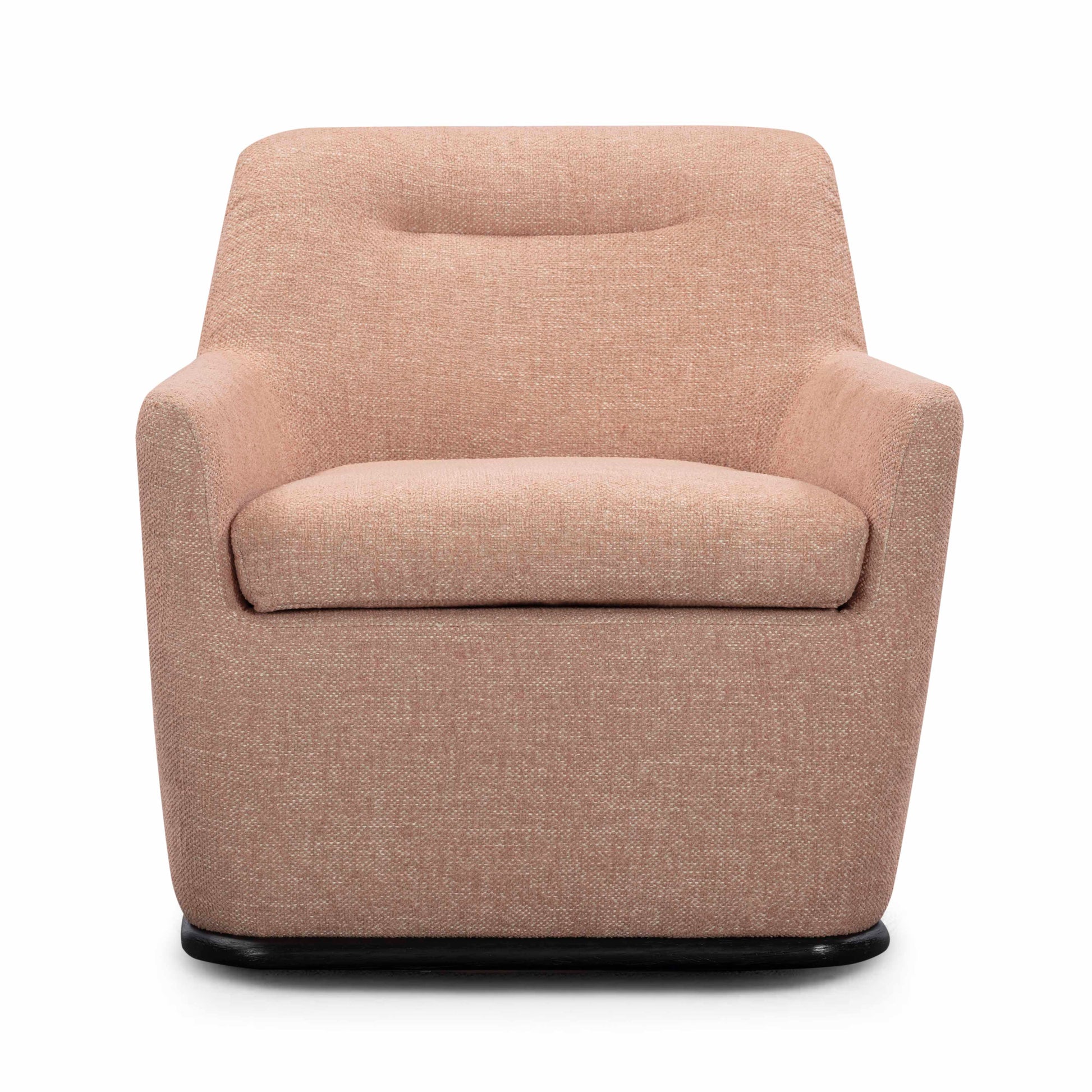 Mado Swivel Accent Chair - Peach - Image 3
