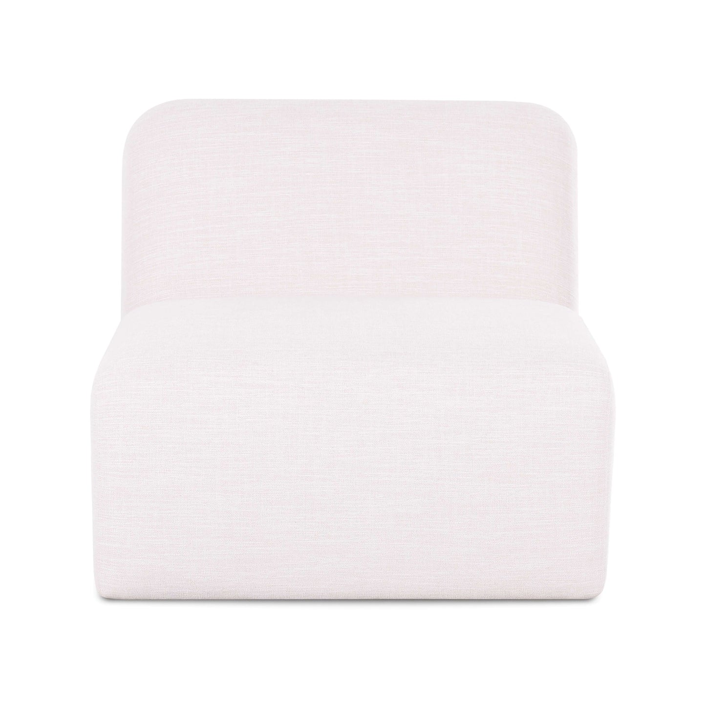 Gorge Modular Armless Chair - Cream - Image 2