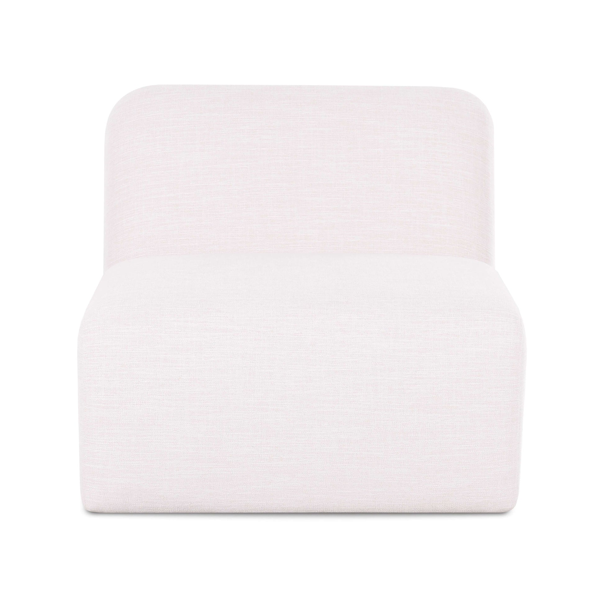 Gorge Modular Armless Chair - Cream - Image 2