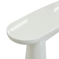 Baila Glossy Lacquer Console Table - Cream - Image 5