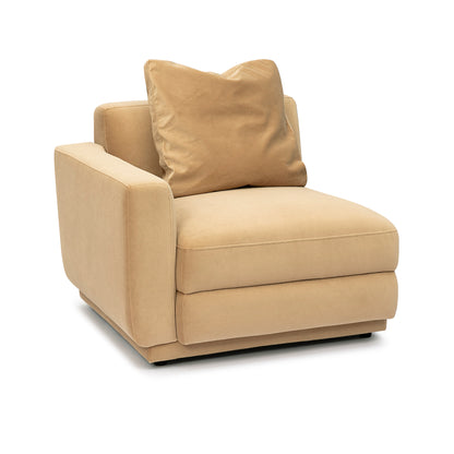 Perry Modular Corner Chair - Tan / LAF - Image 1