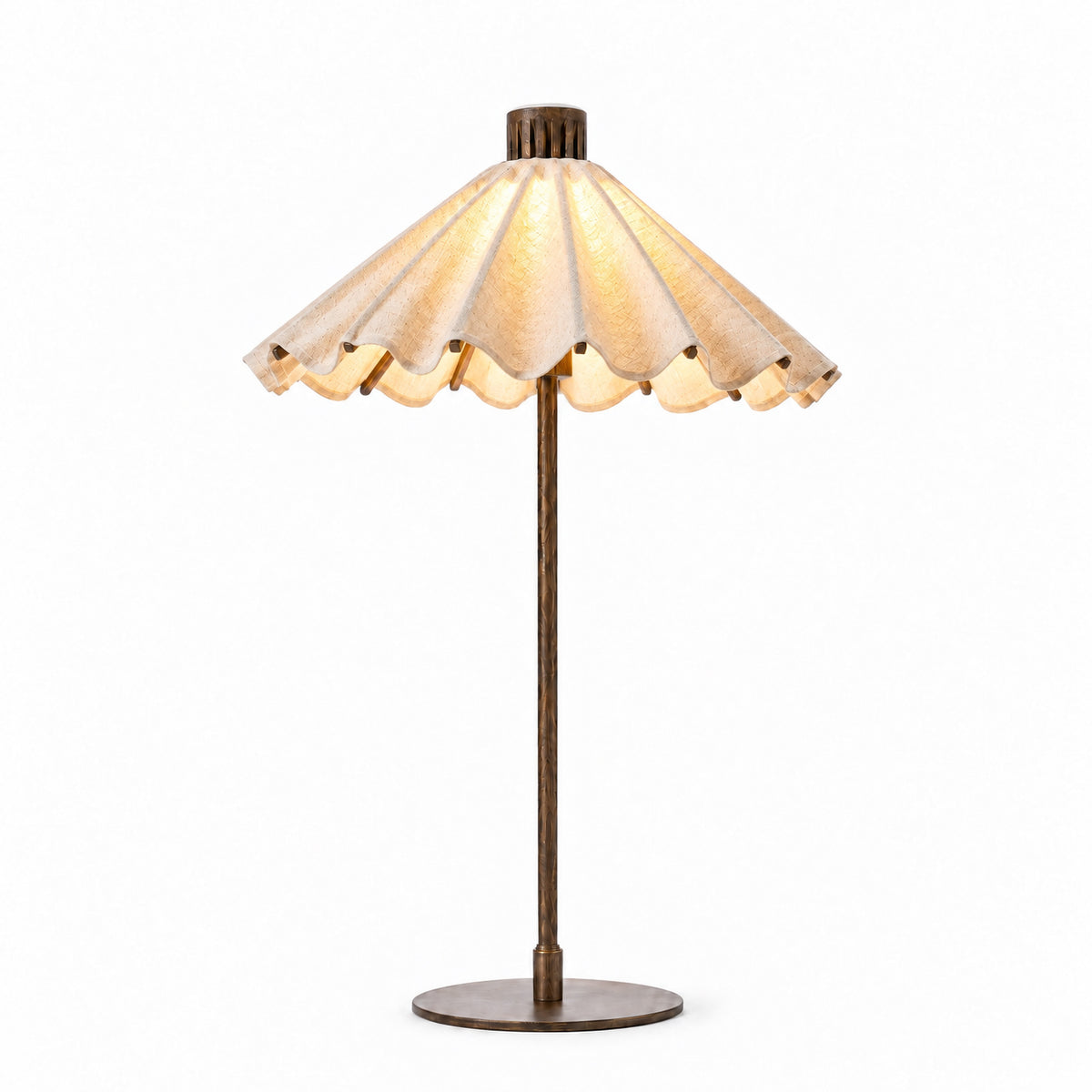 Lyra Ivory Jute Table Lamp - Image 2