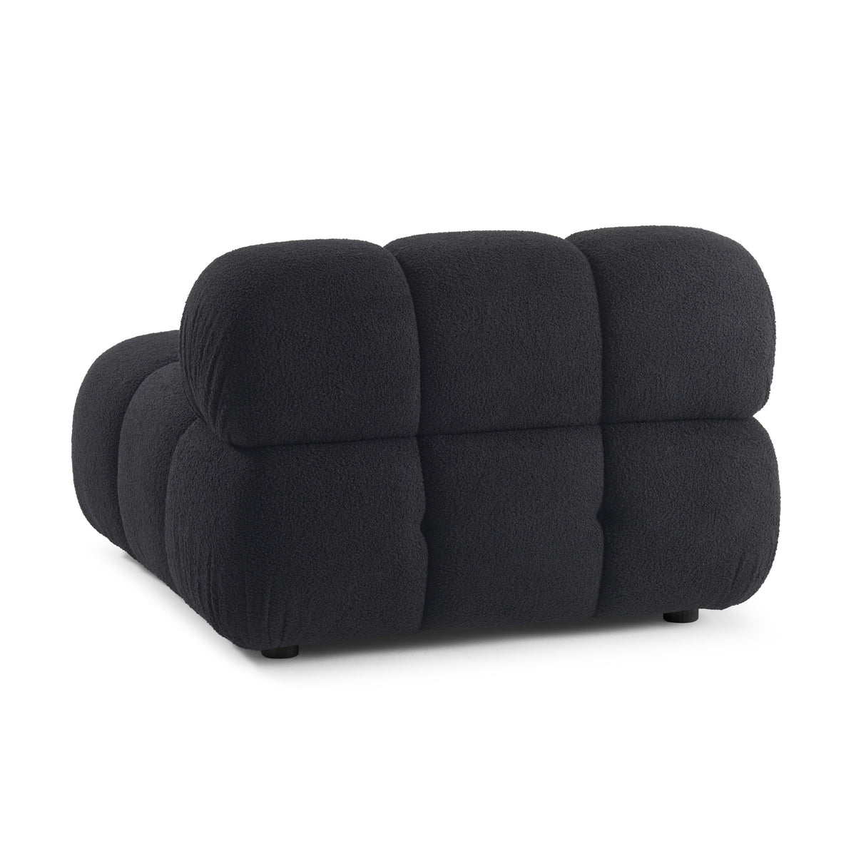 Calliope Performance Modular Armless Chair - Black - Image 4