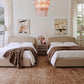 Leah 48" Special Sized Chenille Bed - Cream - Image 2