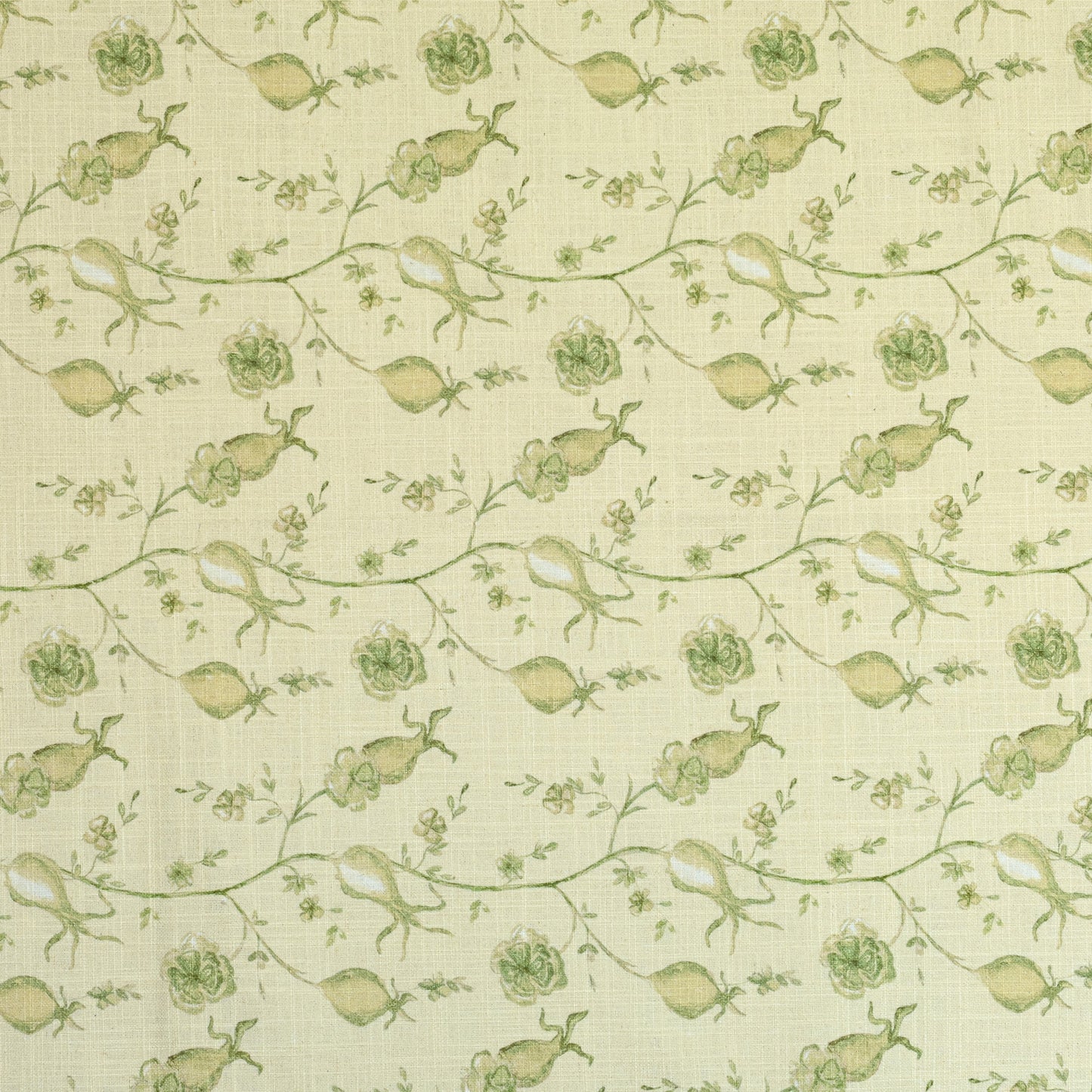 Dolce Natural Cotton Table Cloth - Olive Green / 70