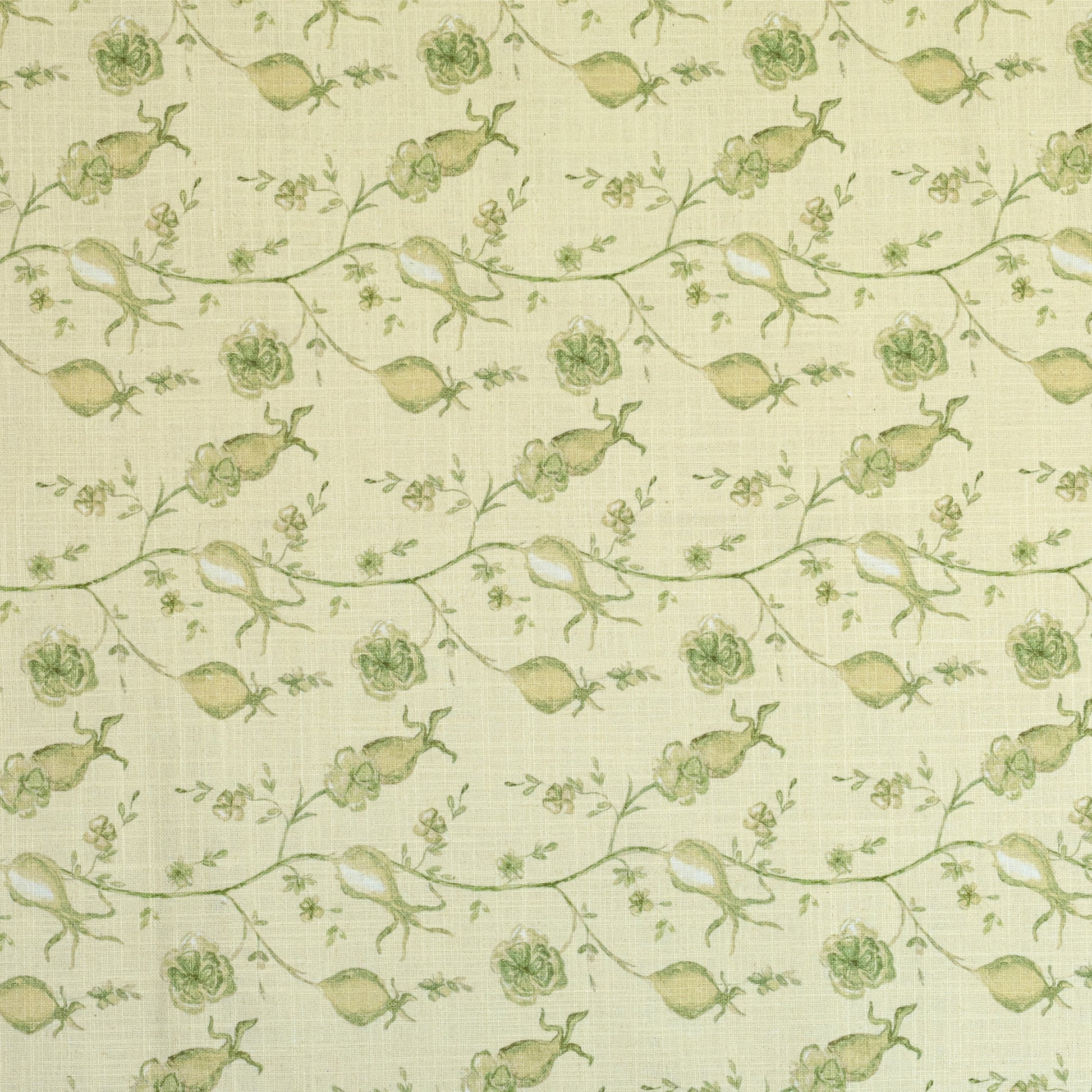 Dolce Natural Cotton Table Cloth - Olive Green / 70" x 160" - Image 3