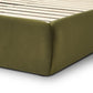 Isla Upholstered Bed - Green / King - Image 9