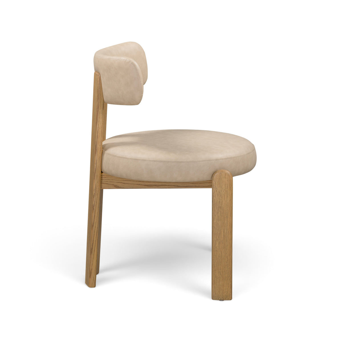 Odessa Performance Dining Chair - Taupe / 33" - Image 6