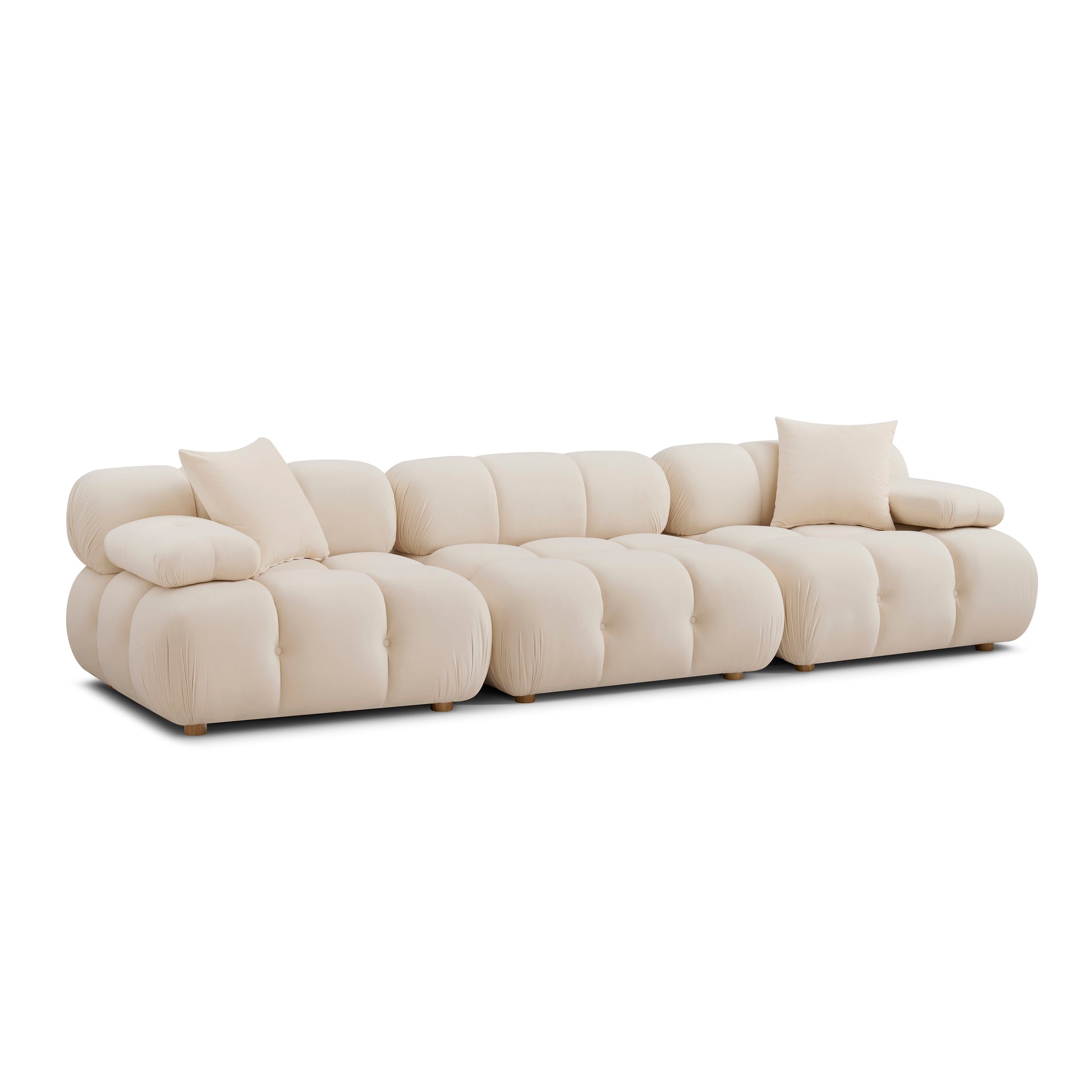 Calliope 118" Modular Sofa - Off-White - Image 2