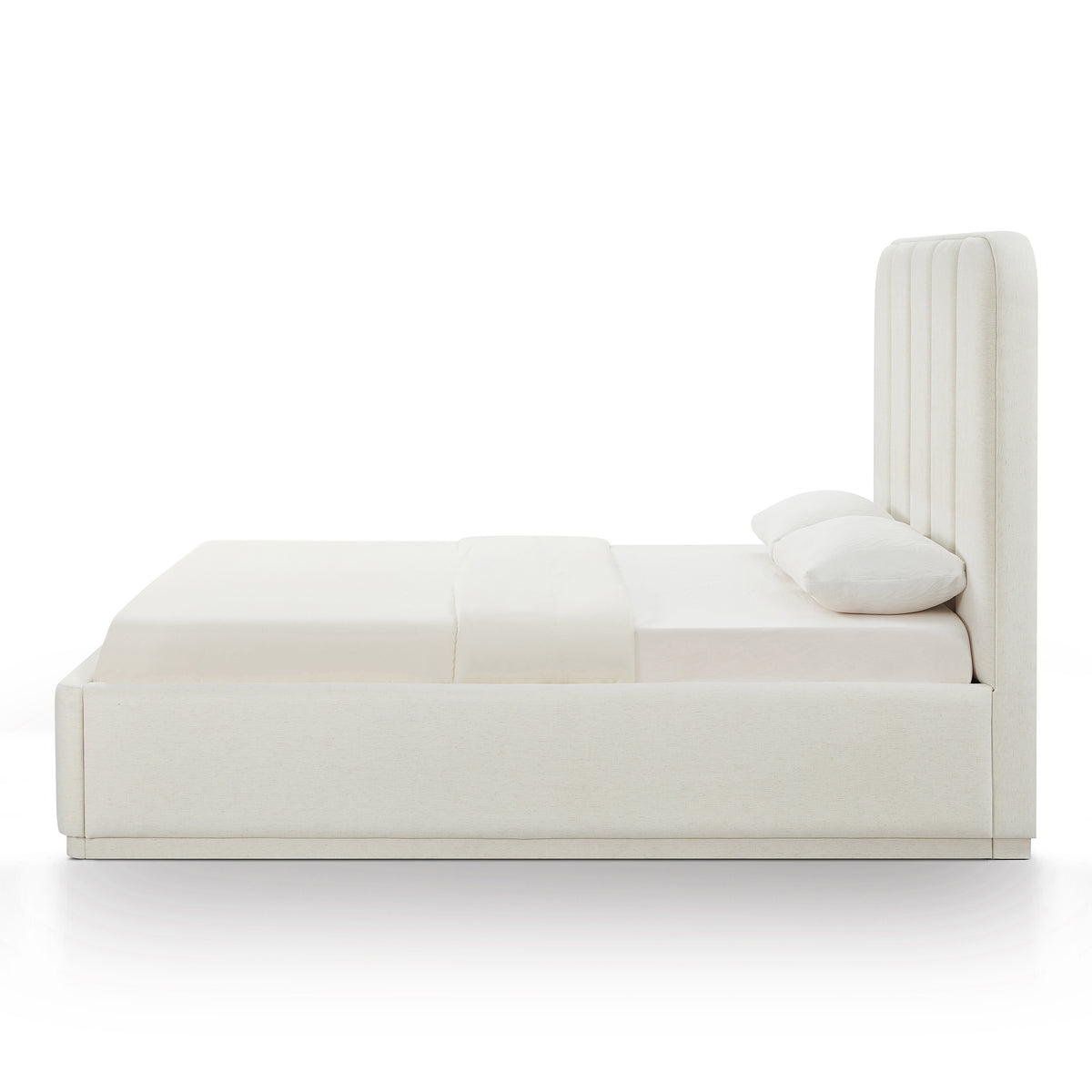 Parker Bed - Cream / Queen - Image 9