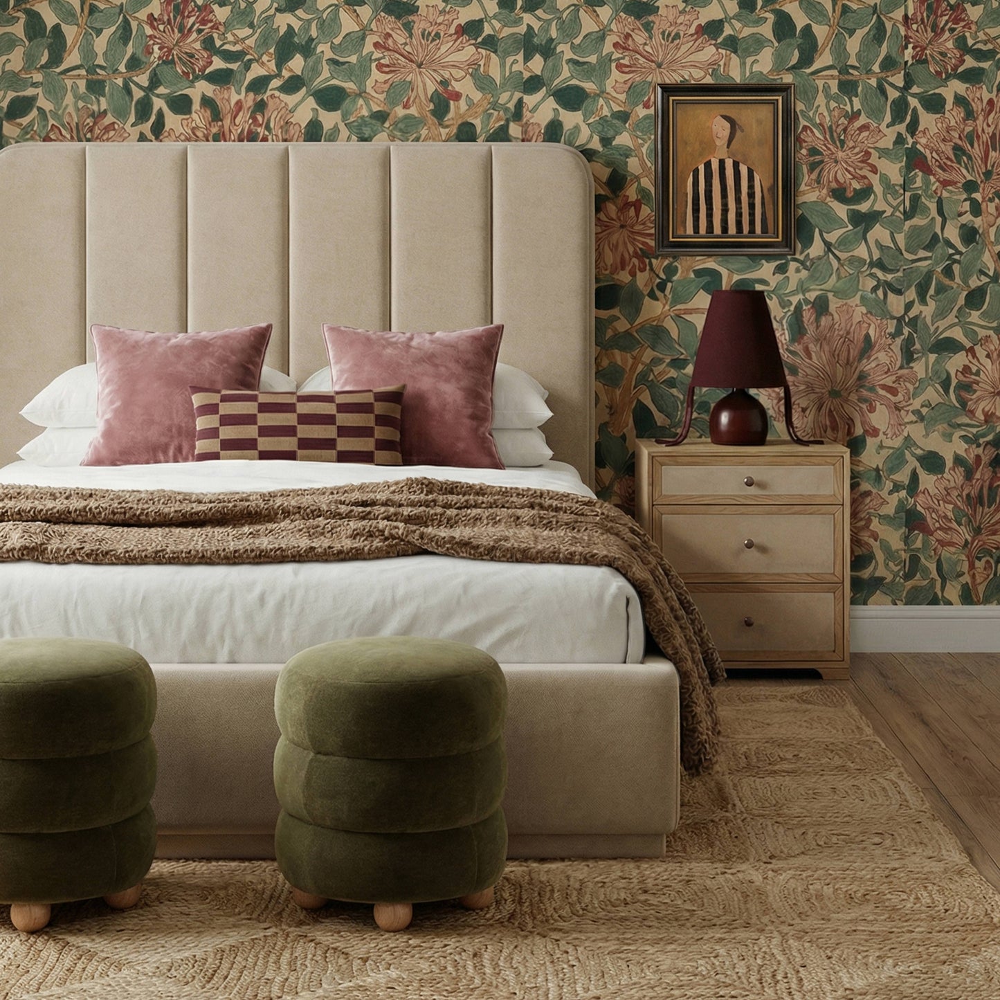 Parker Bed - Tan / King - Image 2