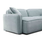 Travie 78" Modular Loveseat - Sea Blue - Image 4