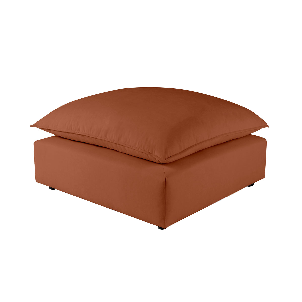 Cali Ottoman - Rust - Image 2
