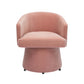 Kristen Rolling Desk Chair - Pink - Image 3