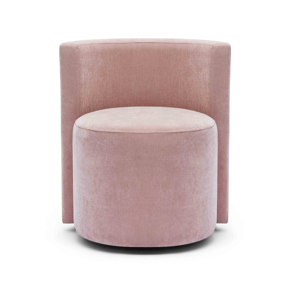 Alyssa Rolling Desk Chair - Pink - Image 3