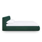 Isla Upholstered Bed - Forest Green / King - Image 3