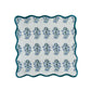 Crissy Cotton Canvas Printed Napkins - Set of 4 - Blue Cornflower - Image 3