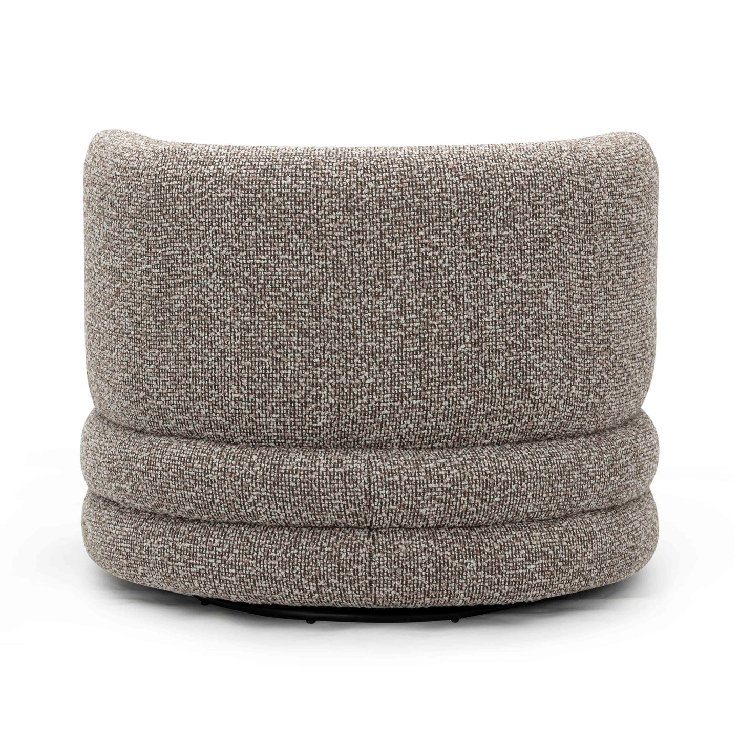 Astor Swivel Hotel Lounge Chair - Heathered Grey - Image 5