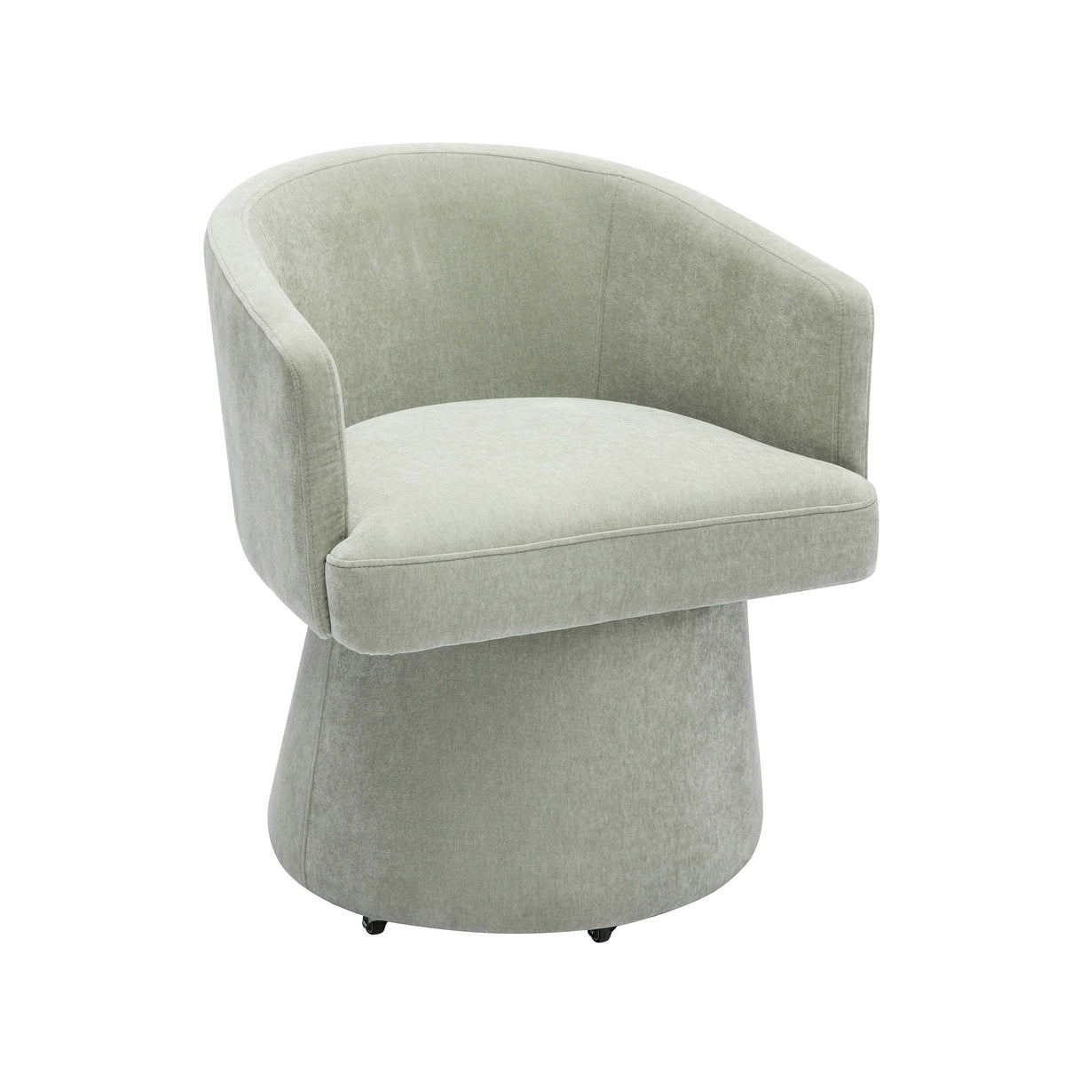 Kristen Rolling Desk Chair - Green - Image 1