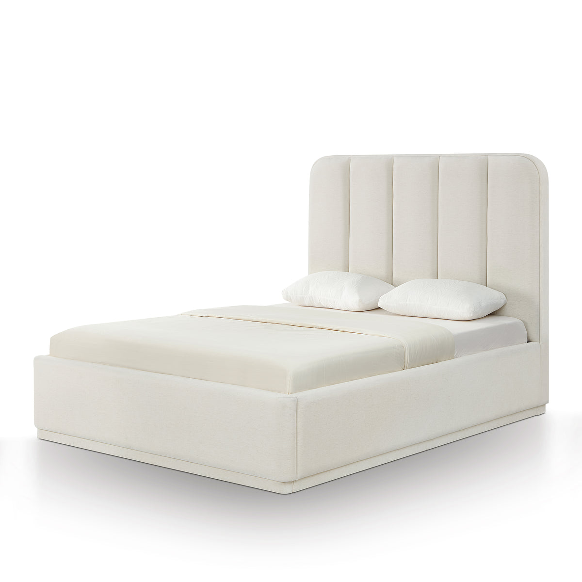 Parker Bed - Cream / Queen - Image 4