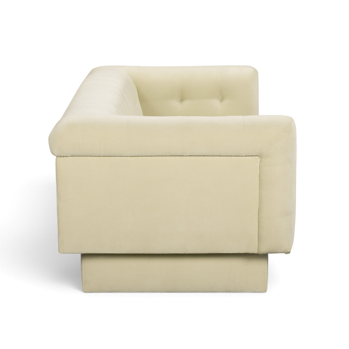 Jules 94" Performance Velvet Sofa - Sand - Image 4