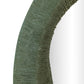Orpheus 22"X28" Ribbed Forest Green Fiberglass Thick Wall Mirror - Image 4