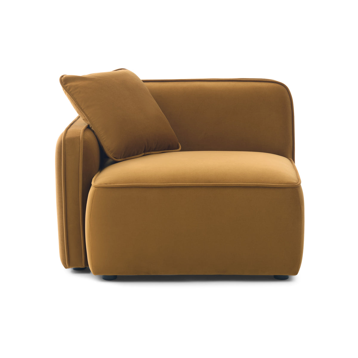 Travie Modular Corner Chair - Honey / LAF - Image 1