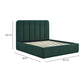 Parker Bed - Forest Green / King - Image 9