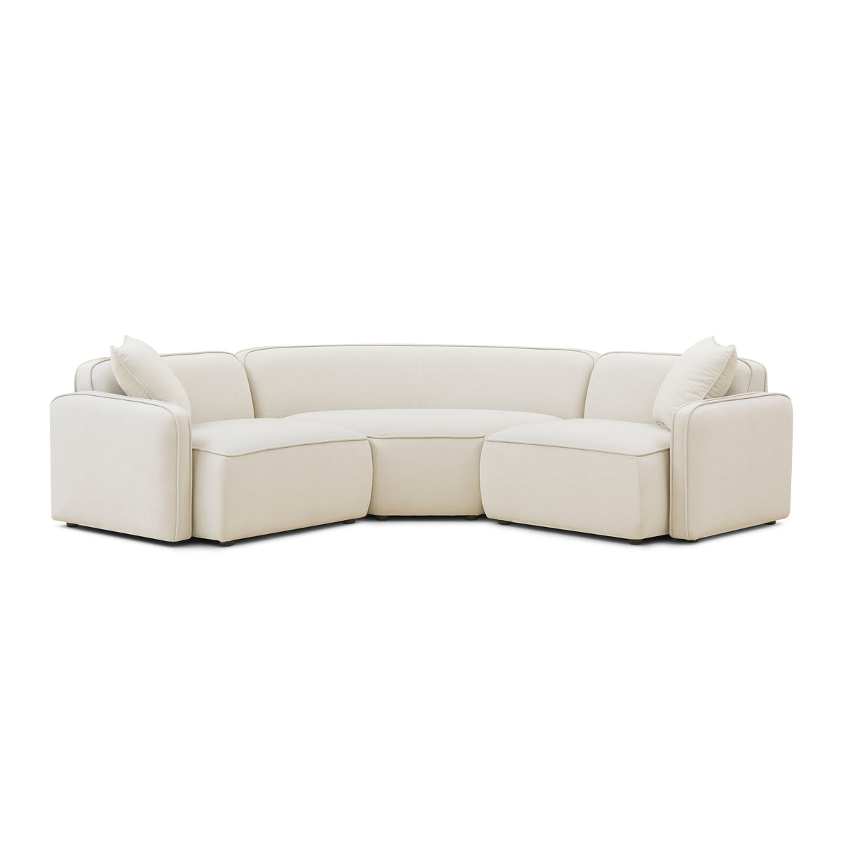 Travie 3-Piece Modular L-Sectional - Sand - Image 5