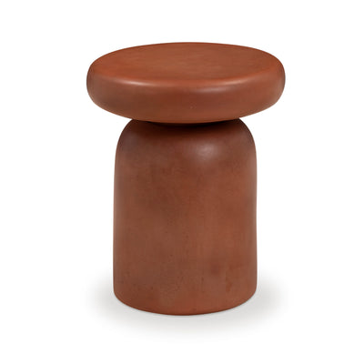 Lydia Concrete Indoor/Outdoor Side Table - Image 1
