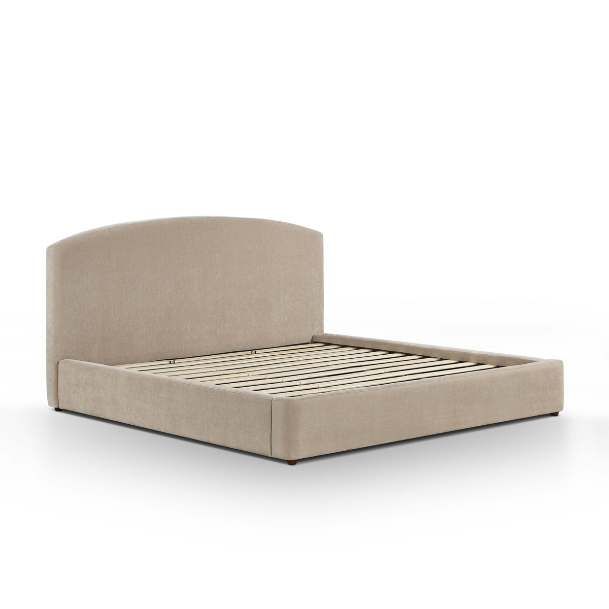 Leah Performance Chenille Bed - Taupe / King - Image 5