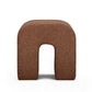 Desi Performance Fabric Ottoman - Red - Image 3