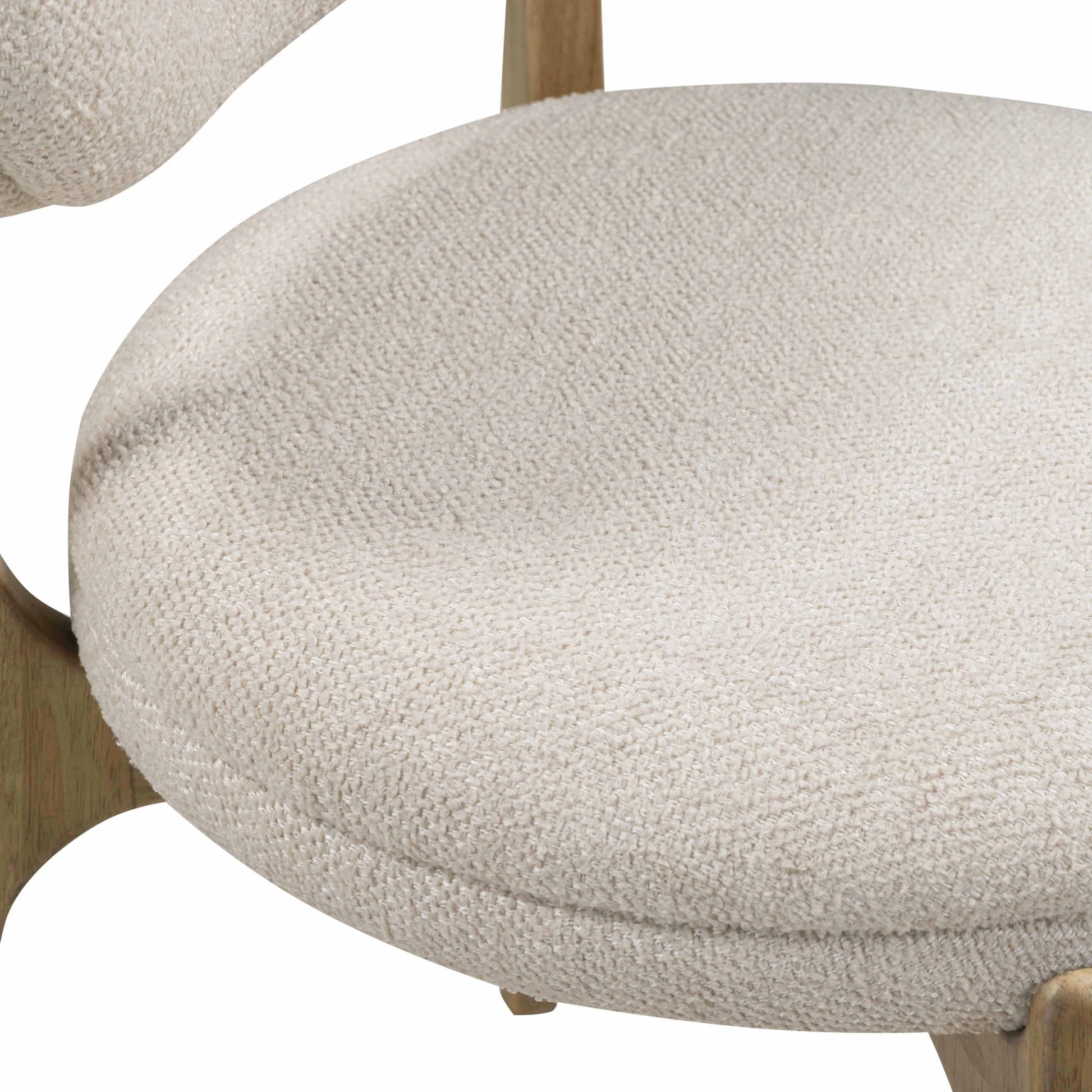 Carnation Dining Chair - Cream - Image 8