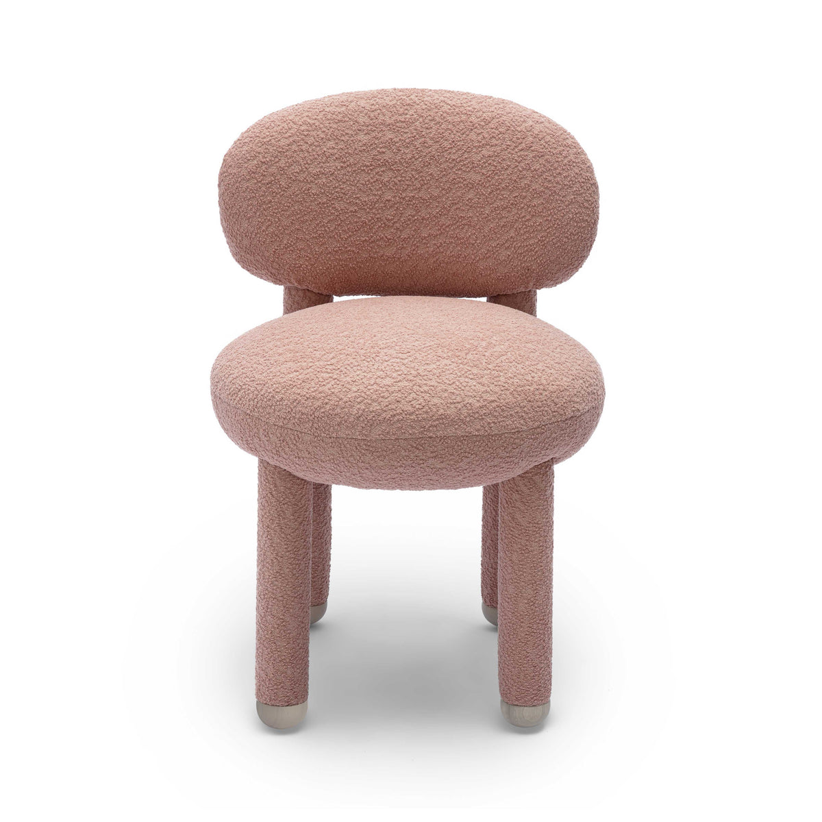 Manu Performance Fabric Side Chair - Pink - Image 3