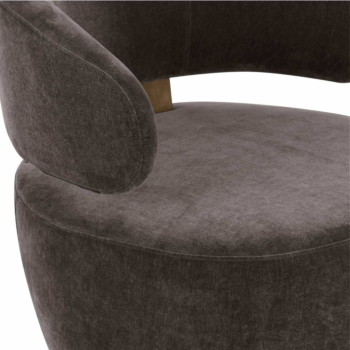 Austin Swivel Accent Chair - Storm Grey - Image 5
