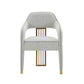Corralis Dining Chair - Grey - Image 3