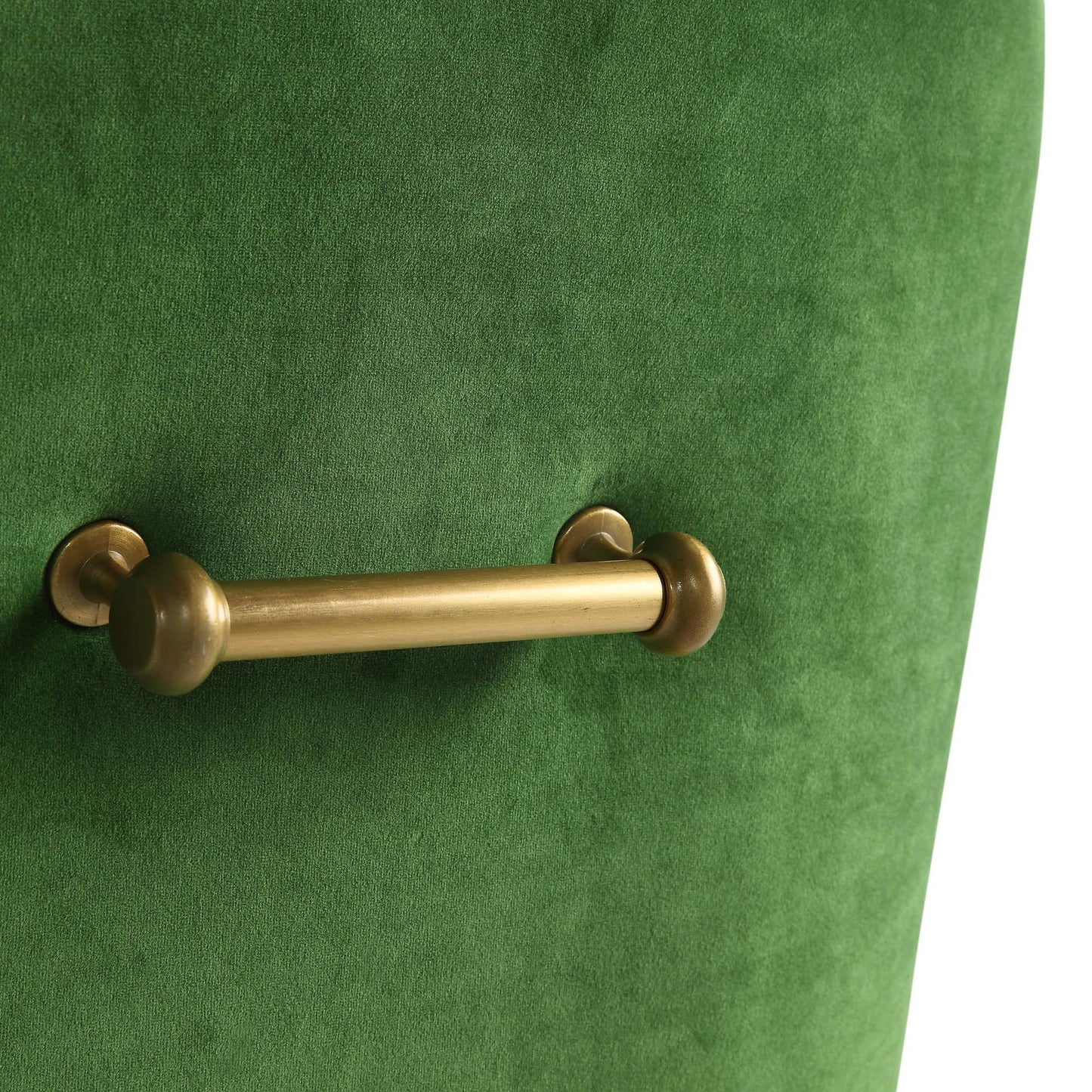 Beatrix Performance Velvet Dining Chair - Green - Image 5