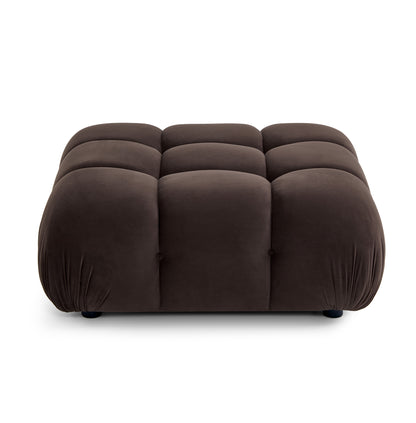Calliope Performance Modular Ottoman - Dark Brown - Image 1