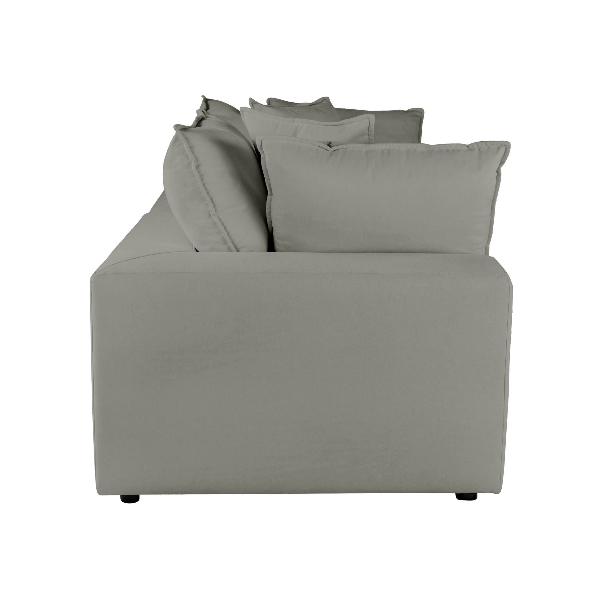 Cali 80" Modular Loveseat - Slate - Image 4