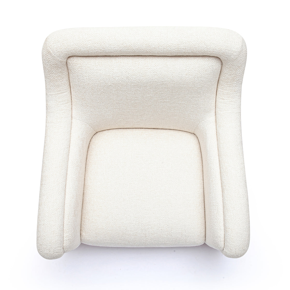 Charli Performance Swivel Chair - Off-White - Image 6