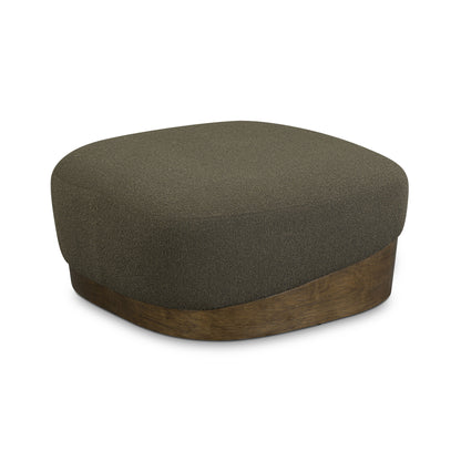 Domina Boucle Ottoman - Kale Green - Image 1