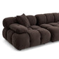 Calliope 4-Piece Performance Modular Sectional - Dark Brown - Image 8