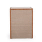 Kora 18" Cotton Jute 1-Drawer Contract-Grade Nightstand - Brown - Image 5