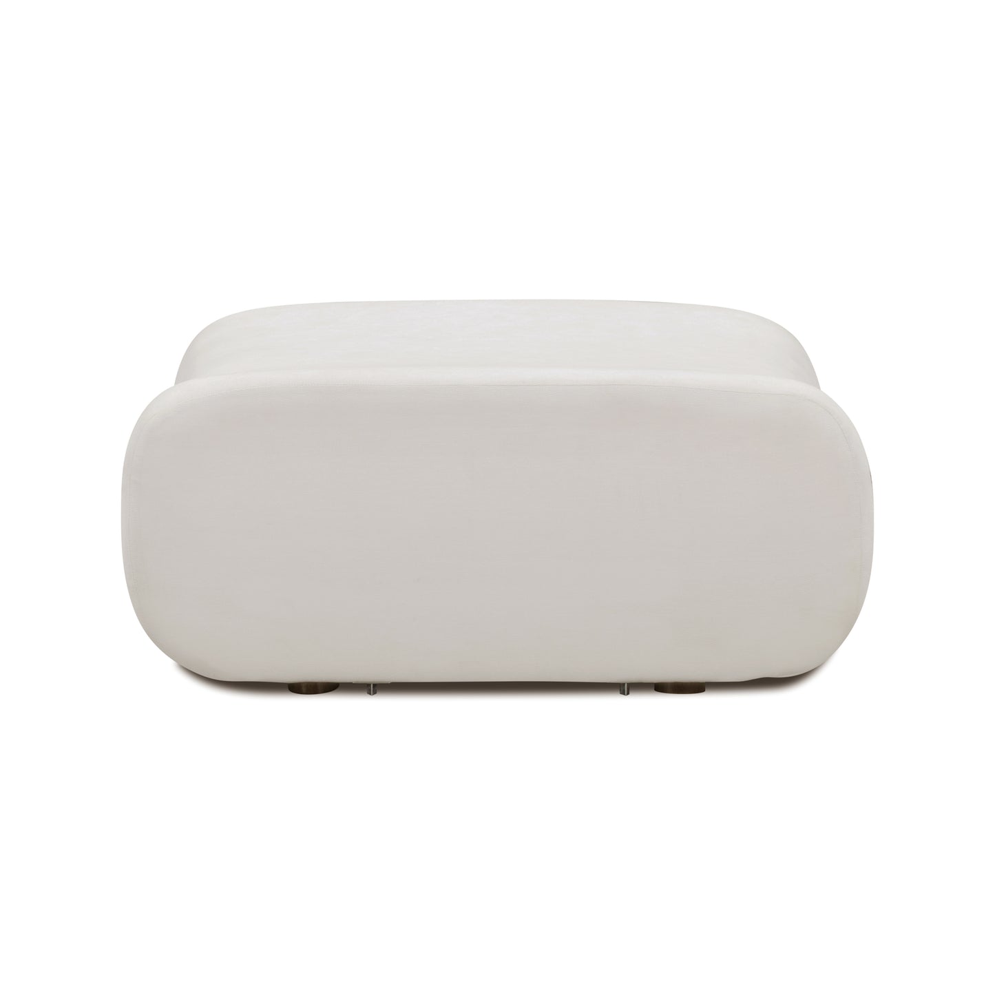 Zenith Ottoman - Cream - Image 4