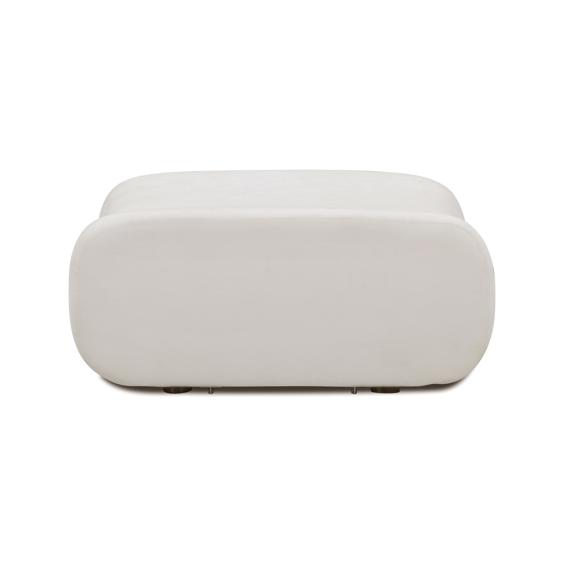 Zenith Ottoman - Cream - Image 4