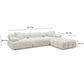 Calliope 4-Piece Performance Modular Sectional - Cream - Image 9