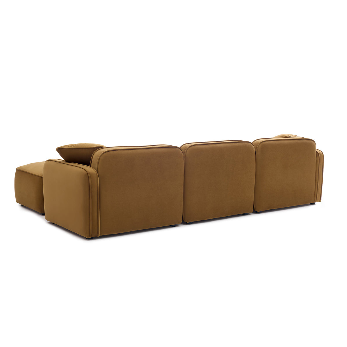 Travie 4-Piece Modular Sectional - Honey - Image 3